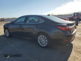 2017 Lexus ES with VIN 58ABK1GG5HU067827, listed as a Copart auction lot 50538355 with 104,380 mi miles and Salvage Title. Bid and sale history available at carsss.com. Image 2.