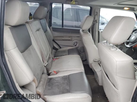 2007 Jeep Commander Overland with VIN 1J8HG68247C555994, listed as a Copart auction lot 86903914 with 219,294 mi miles and Salvage title. Bid and sale history available at DreamBid. Image 11.