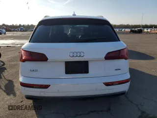 2020 Audi Q5 Premium with VIN WA1ANAFY8L2098240, listed as a Copart auction lot 43259135 with 49,125 mi miles and Salvage Title. Bid and sale history available at carsss.com. Image 6.