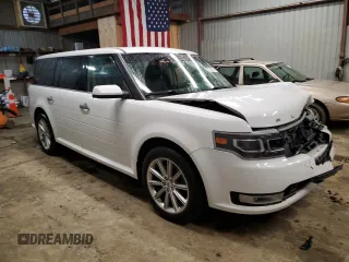 2017 Ford Flex Limited with VIN 2FMHK6D86HBA05113, listed as a Copart auction lot 44061665 with 104,090 mi miles and Clean Title. Bid and sale history available at carsss.com. Image 4.