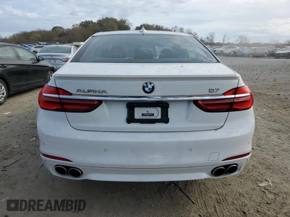 2018 BMW 7 Series ALPINA B7 xDrive with VIN WBA7F2C53JG856267, listed as a Copart auction lot 78383124 with 54,388 mi miles and Salvage Title. Bid and sale history available at carsss.com. Image 6.