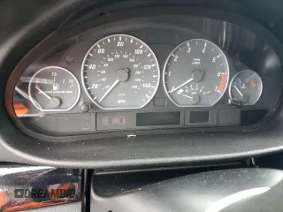 2001 BMW 3 Series 330Ci with VIN WBABS53411JU85191, listed as a Copart auction lot 42703495 with 0 mi miles and Salvage Title. Bid and sale history available at carsss.com. Image 9.