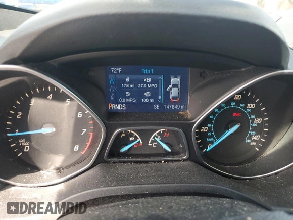 2014 Ford Escape SE with VIN 1FMCU0GX7EUC65000, listed as a Copart auction lot 54265045 with 147,849 mi miles and Clean Title. Bid and sale history available at carsss.com. Image 9.