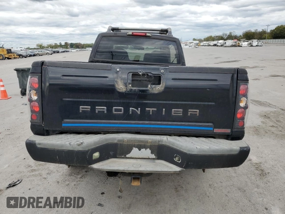 2004 Nissan Frontier SC with VIN 1N6MD29Y44C437656, listed as a Copart auction lot 71741124 with 272,881 mi miles and Salvage title. Bid and sale history available at DreamBid. Image 6.