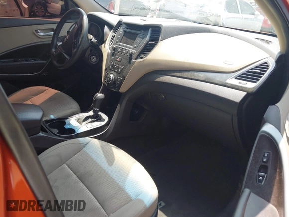 2017 Hyundai Santa Fe 2.4L with VIN 5XYZTDLB0HG459456, listed as a IAAI auction lot 42290817 with 142,323 mi miles and . Bid and sale history available at DreamBid. Image 5.