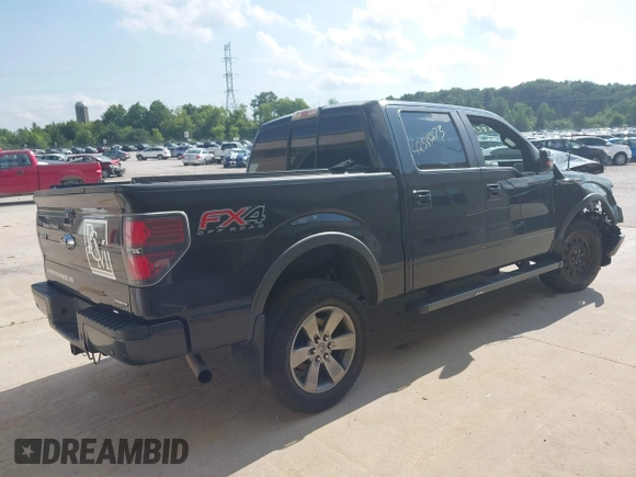 2014 Ford F-150 XL with VIN 1FTFW1EF3EKE36459, listed as a IAAI auction lot 42586873 with 248,358 mi miles and . Bid and sale history available at DreamBid. Image 4.