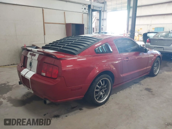 2007 Ford Mustang GT Deluxe with VIN 1ZVHT82H275199493, listed as a IAAI auction lot 41637746 with 98,856 mi miles. Bid and sale history available at carsss.com. Image 4.