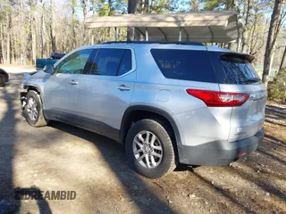 2020 Chevrolet Traverse LT Cloth with VIN 1GNERGKW4LJ215277, listed as a IAAI auction lot 41706394 with 84,762 mi miles. Bid and sale history available at carsss.com. Image 3.