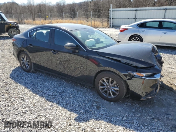 2024 Mazda 3 S with VIN 3MZBPAAM9RM429625, listed as a Copart auction lot 48815485 with 2,321 mi miles and Salvage Title. Bid and sale history available at DreamBid. Image 4.