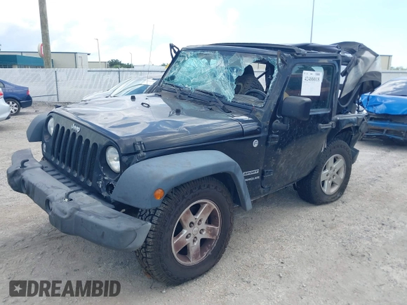 2015 Jeep Wrangler Freedom Edition with VIN 1C4AJWAG4FL681688, listed as a IAAI auction lot 42488018 with Not provided miles and . Bid and sale history available at DreamBid. Image 17.