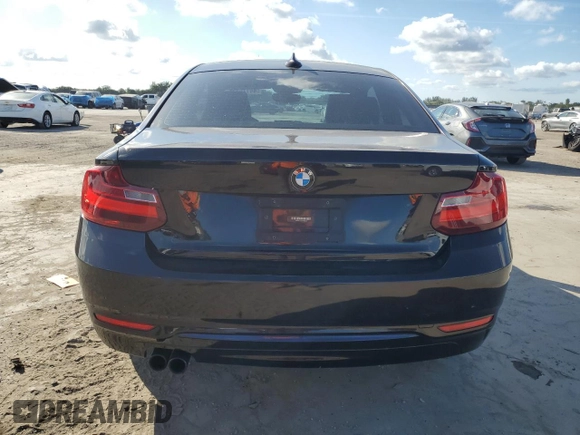 2015 BMW 2 Series 228i xDrive with VIN WBA1F7C51FVX95782, listed as a Copart auction lot 44176475 with 67,809 mi miles and Salvage Title. Bid and sale history available at carsss.com. Image 6.