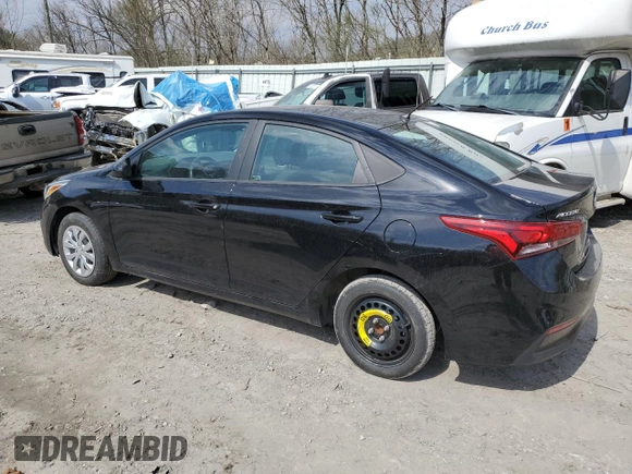 2022 Hyundai Accent SE z VIN 3KPC24A6XNE172116, wystawiony jako Copart lot #50949485 z przebiegiem 82 189 mil mil oraz Szkoda całkowita • Salvage title. Historia ofert i sprzedaży dostępna na DreamBid. Obrazek 2.