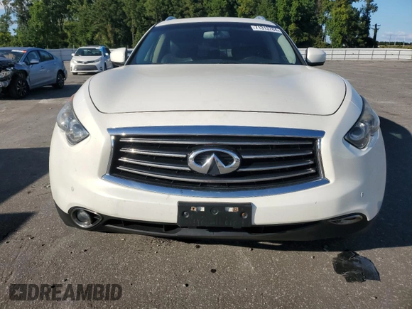 2012 Infiniti FX35 with VIN JN8AS1MW4CM156367, listed as a Copart auction lot 71313784 with 166,385 mi miles and Non Repairable. Bid and sale history available at carsss.com. Image 5.