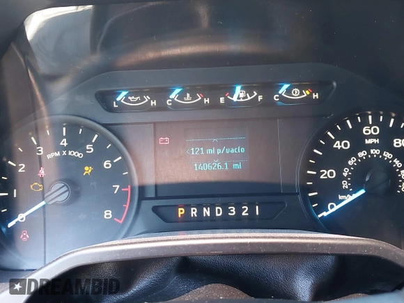 2016 Ford F-150 XL with VIN 1FTMF1C88GKE64899, listed as a IAAI auction lot 42255514 with 140,626 mi miles and . Bid and sale history available at DreamBid. Image 7.