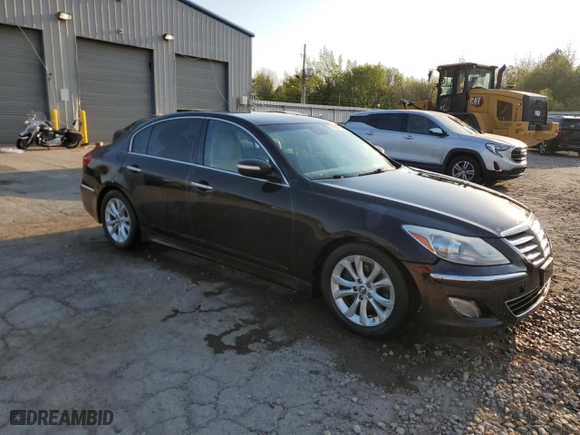 2013 Hyundai Genesis 3.8L with VIN KMHGC4DD7DU244426, listed as a Copart auction lot 52428975 with 138,692 mi miles and Salvage Title. Bid and sale history available at carsss.com. Image 4.