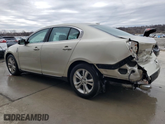 2010 Lincoln MKS with VIN 1LNHL9DR0AG601503, listed as a Copart auction lot 44265785 with 170,426 mi miles and Salvage Title. Bid and sale history available at DreamBid. Image 2.