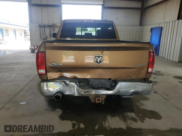 2011 Ram 1500 Big Horn with VIN 1D7RV1CT5BS691043, listed as a Copart auction lot 62079745 with 138,636 mi miles and Salvage title. Bid and sale history available at DreamBid. Image 6.
