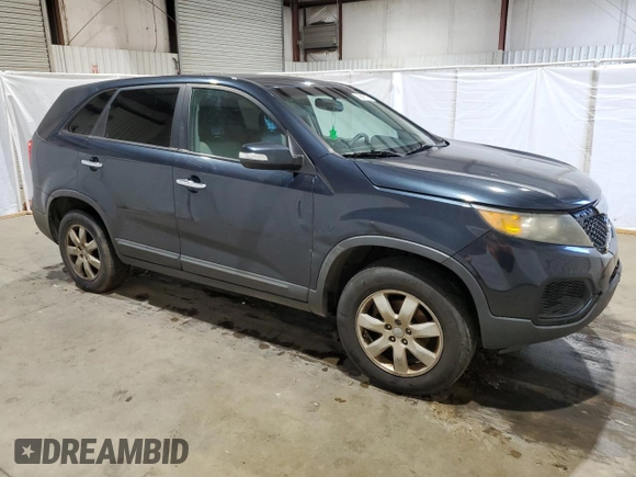 2012 Kia Sorento LX with VIN 5XYKT4A11CG254958, listed as a Copart auction lot 87236854 with 269,418 mi miles and Clean Title. Bid and sale history available at carsss.com. Image 4.