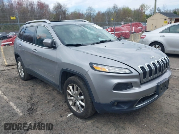 2016 Jeep Cherokee Limited with VIN 1C4PJMDS6GW252261, listed as a IAAI auction lot 42118550 with 164,846 mi miles and . Bid and sale history available at DreamBid. Image 1.