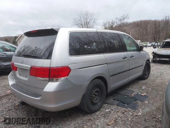 2010 Honda Odyssey LX with VIN 5FNRL3H26AB008709, listed as a IAAI auction lot 41836230 with 168,267 mi miles and . Bid and sale history available at DreamBid. Image 4.