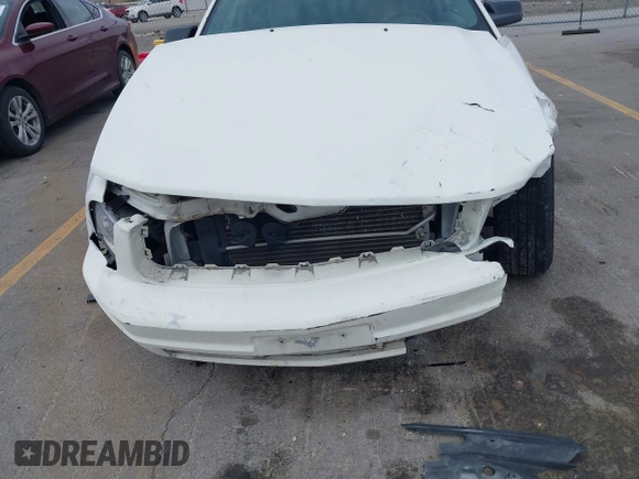 2008 Ford Mustang Deluxe with VIN 1ZVHT80N585188191, listed as a IAAI auction lot 42162834 with 145,313 mi miles and . Bid and sale history available at DreamBid. Image 6.
