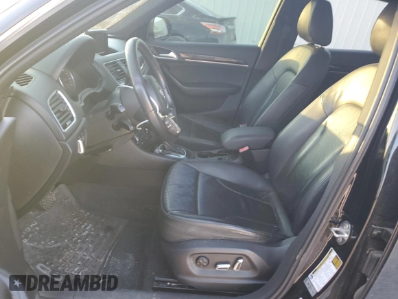 2016 Audi Q3 Premium Plus with VIN WA1EFCFS2GR012956, listed as a Copart auction lot 77747174 with 14,411 mi miles and Salvage Title. Bid and sale history available at carsss.com. Image 7.