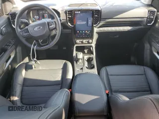 2024 Ford Ranger LARIAT with VIN 1FTER4KH5RLE29085, listed as a Copart auction lot 74453464 with 961 mi miles and Salvage Title. Bid and sale history available at carsss.com. Image 8.