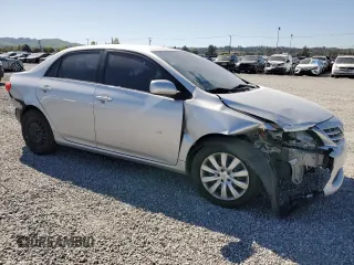 2013 Toyota Corolla L with VIN 5YFBU4EEXDP167695, listed as a Copart auction lot 52051685 with 192,427 mi miles and Salvage Title. Bid and sale history available at carsss.com. Image 4.