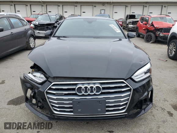 2018 Audi A5 Sportback Premium with VIN WAUDNCF53JA009002, listed as a Copart auction lot 81387833 with 81,885 mi miles. Bid and sale history available at carsss.com. Image 5.
