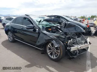 2018 Mercedes-Benz C-Class C 300 with VIN 55SWF4JB5JU266342, listed as a IAAI auction lot 41920288 with 45,014 mi miles. Bid and sale history available at carsss.com. Image 1.