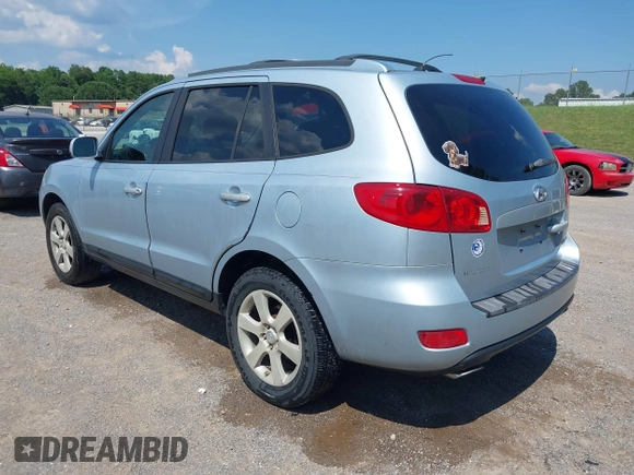 2007 Hyundai Santa Fe SE with VIN 5NMSH13E77H024627, listed as a IAAI auction lot 42684627 with 294,784 mi miles and . Bid and sale history available at DreamBid. Image 3.