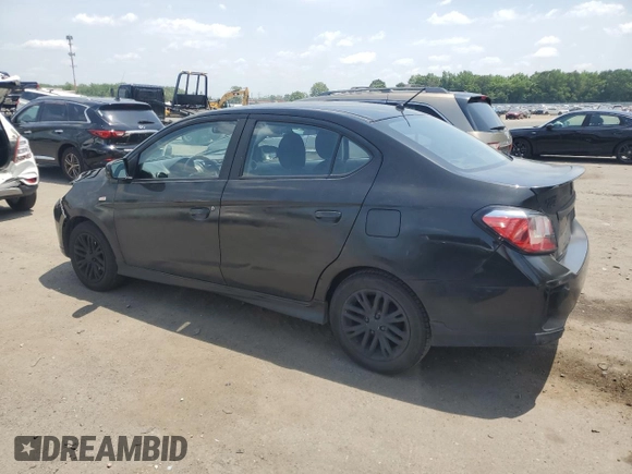 2021 Mitsubishi Mirage ES with VIN ML32FUFJ4MHF04482, listed as a Copart auction lot 61240745 with 96,017 mi miles and Salvage title. Bid and sale history available at DreamBid. Image 2.