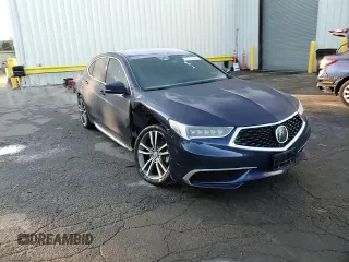 2020 Acura TLX w/Technology Pkg with VIN 19UUB2F4XLA004493, listed as a Copart auction lot 87102564 with 34,037 mi miles and Salvage Title. Bid and sale history available at carsss.com. Image 10.