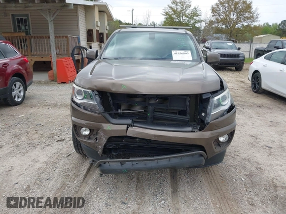 2016 Chevrolet Colorado 4WD Z71 with VIN 1GCGTDE35G1190026, listed as a IAAI auction lot 41936805 with 98,134 mi miles. Bid and sale history available at carsss.com. Image 6.