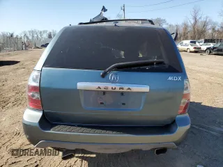 2005 Acura MDX with VIN 2HNYD18245H509105, listed as a Copart auction lot 48374825 with 0 mi miles and Salvage Title. Bid and sale history available at carsss.com. Image 6.