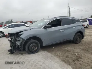 2023 Nissan Murano SV with VIN 5N1AZ2BJ0PC138069, listed as a Copart auction lot 41884095 with 15,443 mi miles and Salvage Title. Bid and sale history available at carsss.com. Image 1.