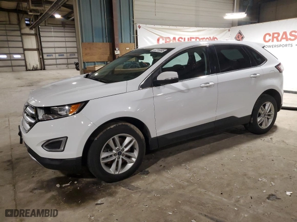 2015 Ford Edge SEL with VIN 2FMTK4J85FBB11732, listed as a Copart auction lot 47216995 with 108,963 mi miles and Salvage Title. Bid and sale history available at carsss.com. Image 1.
