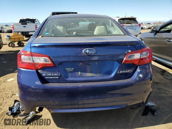 2015 Subaru Legacy 2.5i with VIN 4S3BNBA67F3068358, listed as a Copart auction lot 77262644 with 101,333 mi miles and Salvage title. Bid and sale history available at DreamBid. Image 6.