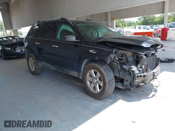 2014 GMC Acadia SLE with VIN 1GKKRPKD7EJ289407, listed as a IAAI auction lot 40147085 with 133,698 mi miles. Bid and sale history available at carsss.com. Image 1.