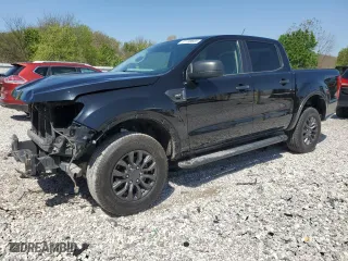 2019 Ford Ranger XL with VIN 1FTER4EH8KLB11785, listed as a Copart auction lot 51158685 with 97,527 mi miles and Salvage Title. Bid and sale history available at carsss.com. Image 1.