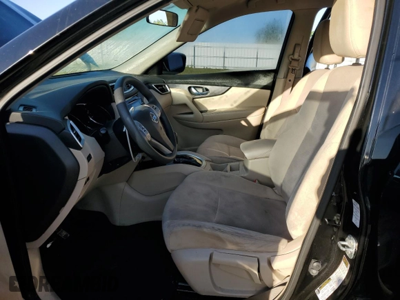 2016 Nissan Rogue S with VIN JN8AT2MV0GW152093, listed as a Copart auction lot 52763885 with 97,318 mi miles and Salvage Title. Bid and sale history available at carsss.com. Image 7.