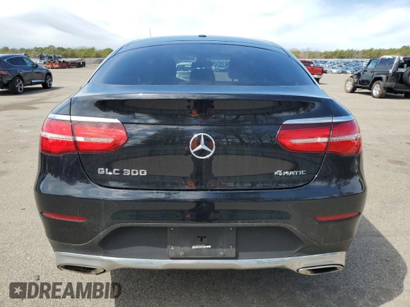 2019 Mercedes-Benz GLC 300 with VIN WDC0J4KB2KF578081, listed as a Copart auction lot 52867475 with 47,297 mi miles and Salvage Title. Bid and sale history available at DreamBid. Image 6.