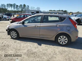 2017 Hyundai Accent SE with VIN KMHCT5AEXHU363143, listed as a Copart auction lot 50208325 with 118,978 mi miles and Salvage Title. Bid and sale history available at carsss.com. Image 2.