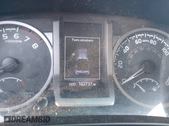 2017 Toyota Tacoma SR5 with VIN 5TFAZ5CN9HX039333, listed as a IAAI auction lot 41701962 with 102,737 mi miles and . Bid and sale history available at carsss.com. Image 7.