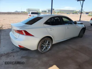 2014 Lexus IS 250 with VIN JTHBF1D29E5001908, listed as a Copart auction lot 63916575 with 225,674 mi miles and Salvage title. Bid and sale history available at DreamBid. Image 3.