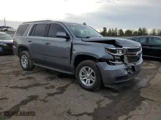 2018 Chevrolet Tahoe LS with VIN 1GNSKAKC0JR348644, listed as a Copart auction lot 49664035 with 72,952 mi miles and Salvage Title. Bid and sale history available at carsss.com. Image 4.