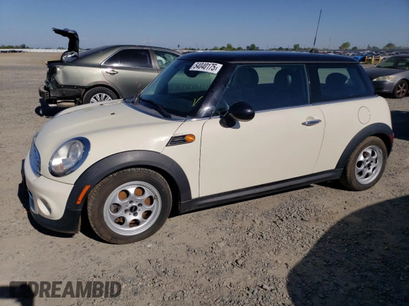 2013 MINI Cooper Hardtop with VIN WMWSU3C55DT678850, listed as a Copart auction lot 54040175 with 148,453 mi miles and Clean Title. Bid and sale history available at carsss.com. Image 1.