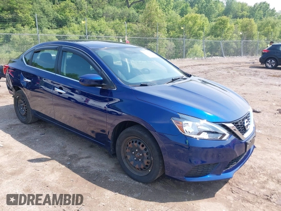2017 Nissan Sentra SV with VIN 3N1AB7AP0HY211268, listed as a IAAI auction lot 42433303 with 60,251 mi miles and . Bid and sale history available at DreamBid. Image 1.