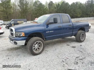 2005 Dodge Ram 1500 SLT with VIN 1D7HA18N55S211251, listed as a Copart auction lot 51128745 with 0 mi miles and Salvage Title. Bid and sale history available at carsss.com. Image 1.