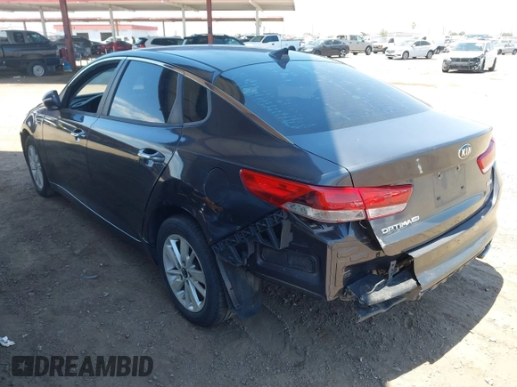 2017 Kia Optima LX with VIN KNAGT4L31H5149628, listed as a IAAI auction lot 42630216 with 102,329 mi miles and . Bid and sale history available at DreamBid. Image 3.
